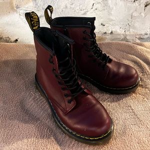 Doc Martens AirWair boots.